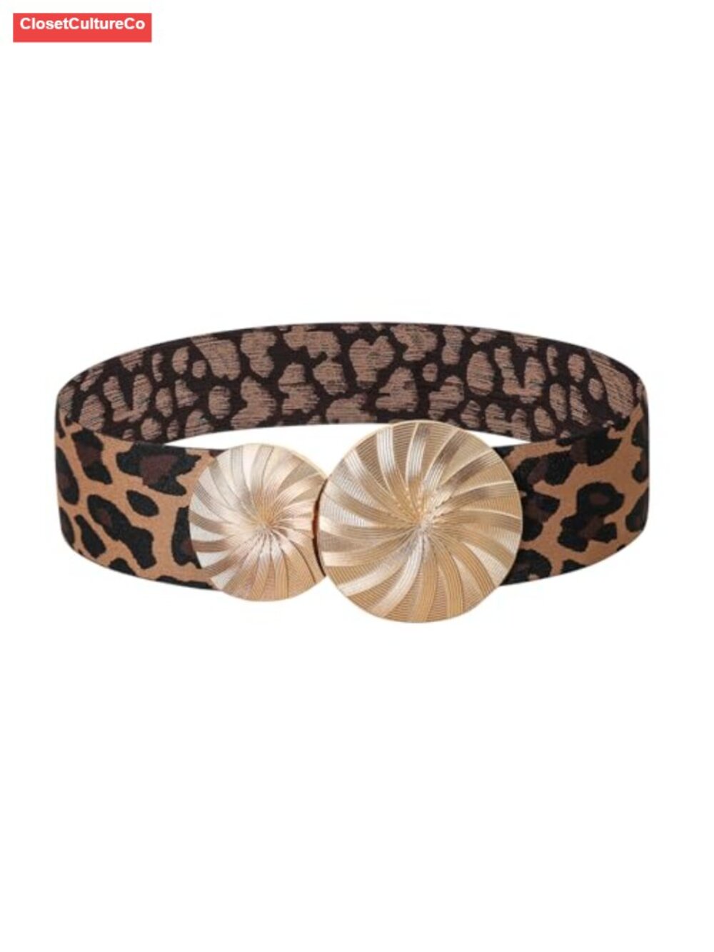 Women's Wide Elastic Cinch Waist Belt Stretchy Waistband for Dresses